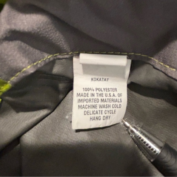 KOKATAT Sz XL (estimated) Half Zip Hooded Pactite Touring Pull On Jacket - Picture 13 of 14